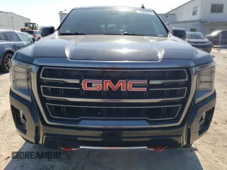 2022 GMC Yukon AT4 with VIN 1GKS2CKL8NR164924, listed as a Copart auction lot 75658914 with 0 mi miles and Salvage Title. Bid and sale history available at carsss.com. Image 5.