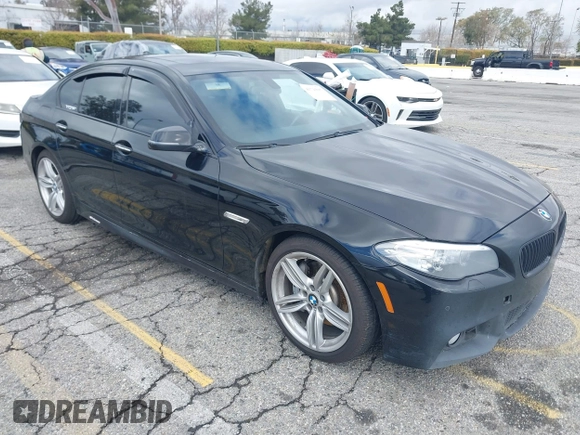 2016 BMW 5 Series 535i with VIN WBA5B1C56GG132708, listed as a IAAI auction lot 41725607 with 83,763 mi miles and . Bid and sale history available at DreamBid. Image 1.
