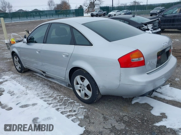 2002 Audi A6 3.0L with VIN WAULT64BX2N030130, listed as a IAAI auction lot 41626716 with 268,236 mi miles. Bid and sale history available at carsss.com. Image 3.