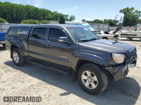 2012 Toyota Tacoma PreRunner with VIN 3TMKU4HN5CM031492, listed as a Copart auction lot 57663845 with 119,825 mi miles and Salvage title. Bid and sale history available at DreamBid. Image 4.