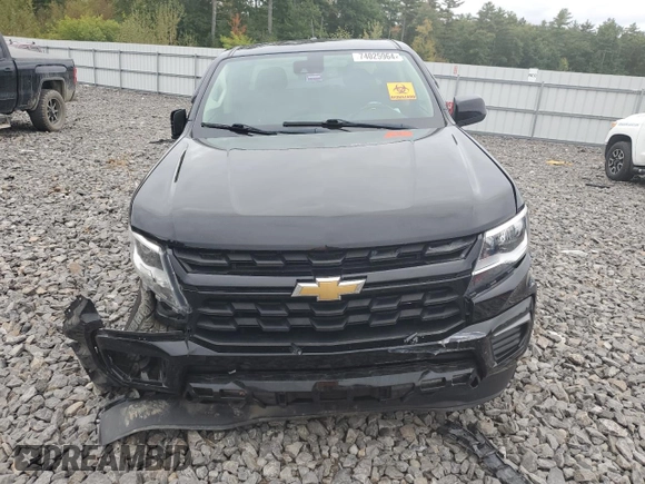 2021 Chevrolet Colorado 4WD LT with VIN 1GCGTCEN5M1102440, listed as a Copart auction lot 74025964 with Not provided miles and Salvage title. Bid and sale history available at DreamBid. Image 5.