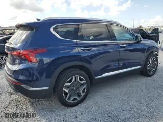 2021 Hyundai Santa Fe Limited with VIN 5NMS44AL0MH315111, listed as a Copart auction lot 43872555 with 19,179 mi miles and Salvage Title. Bid and sale history available at carsss.com. Image 3.