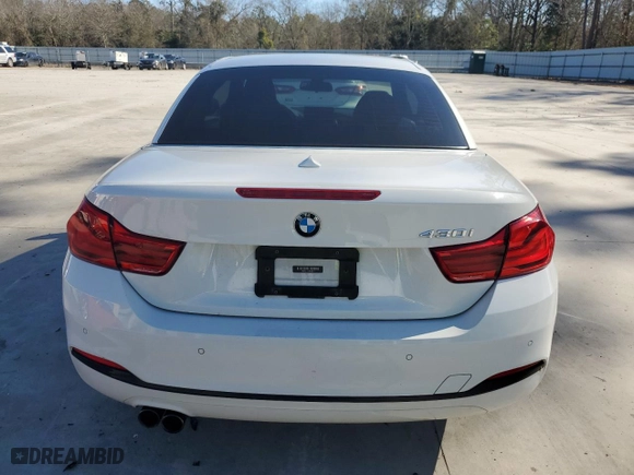 2018 BMW 4 Series 430i with VIN WBA4Z1C5XJEC58812, listed as a Copart auction lot 42077525 with 106,629 mi miles and Salvage Title. Bid and sale history available at carsss.com. Image 6.