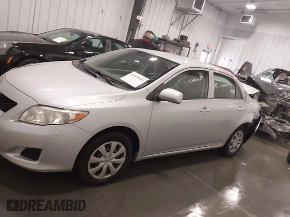2009 Toyota Corolla with VIN JTDBL40E099056290, listed as a IAAI auction lot 42039105 with 94,043 mi miles and . Bid and sale history available at carsss.com. Image 14.