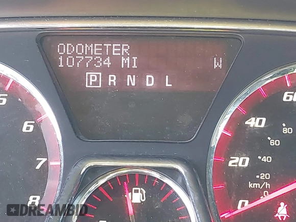 2015 GMC Acadia SLE with VIN 1GKKRPKD0FJ271770, listed as a IAAI auction lot 41814830 with 107,734 mi miles. Bid and sale history available at carsss.com. Image 16.