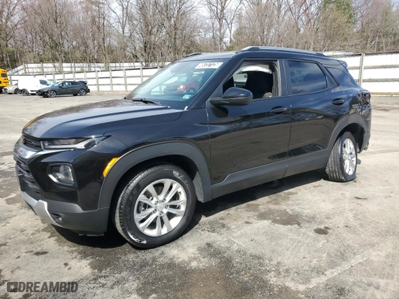 2023 Chevrolet TrailBlazer LT with VIN KL79MRSLXPB068308, listed as a Copart auction lot 49737125 with 55,022 mi miles and Clean Title. Bid and sale history available at carsss.com. Image 1.
