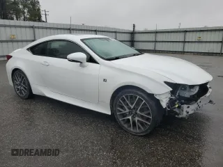2015 Lexus RC 350 F Sport z VIN JTHHE5BC8F5004655, wystawiony jako Copart lot #44227755 z przebiegiem 120 964 mil mil oraz Szkody całkowita. Historia ofert i sprzedaży dostępna na DreamBid. Obrazek 4.