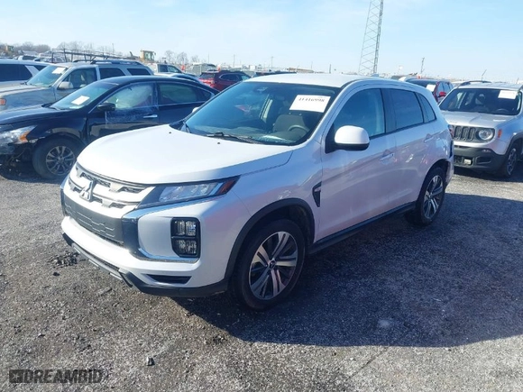2022 Mitsubishi Outlander Sport ES with VIN JA4APUAU8NU004767, listed as a IAAI auction lot 41416998 with 82,232 mi miles. Bid and sale history available at carsss.com. Image 2.