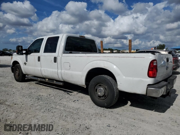 2012 Ford F-350 XL with VIN 1FT7W3ATXCEB07863, listed as a Copart auction lot 86399544 with 158,932 mi miles and Salvage Title. Bid and sale history available at DreamBid. Image 2.