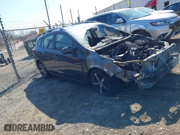 2022 Subaru Impreza Premium with VIN 4S3GTAV60N3719568, listed as a IAAI auction lot 41807427 with Not provided miles and . Bid and sale history available at DreamBid. Image 1.