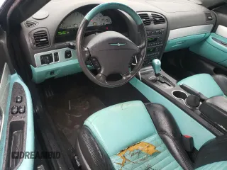 2002 Ford Thunderbird w/Hardtop Premium with VIN 1FAHP60A92Y128869, listed as a Copart auction lot 48470055 with 133,848 mi miles and Salvage Title. Bid and sale history available at carsss.com. Image 8.