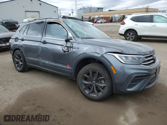 2023 Volkswagen Tiguan SE with VIN 3VVMB7AX7PM026782, listed as a Copart auction lot 53073905 with Not provided miles and Non repairable. Bid and sale history available at DreamBid. Image 4.