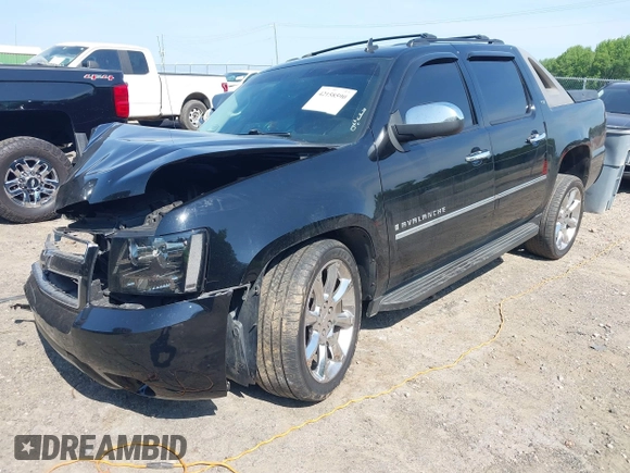 2009 Chevrolet Avalanche LTZ with VIN 3GNFK32029G183386, listed as a IAAI auction lot 42158590 with 307,685 mi miles and . Bid and sale history available at DreamBid. Image 2.