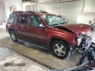 2004 Chevrolet TrailBlazer EXT LT with VIN 1GNET16P446224681, listed as a Copart auction lot 80739734 with 136,381 mi miles and Salvage Title. Bid and sale history available at carsss.com. Image 4.
