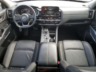 2024 Nissan Pathfinder SL with VIN 5N1DR3CB7RC243155, listed as a Copart auction lot 49779345 with 31,002 mi miles and Salvage Title. Bid and sale history available at carsss.com. Image 8.