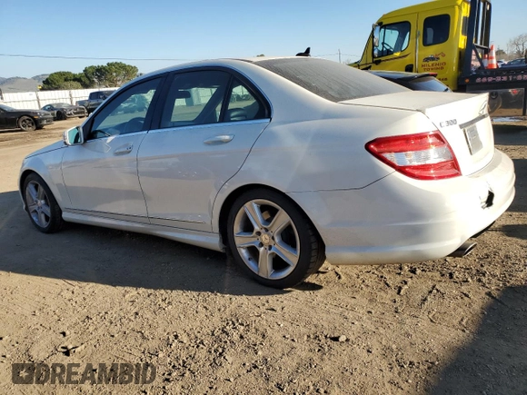 2010 Mercedes-Benz C-Class C 300 Sport with VIN WDDGF5EBXAF424357, listed as a Copart auction lot 41720415 with 126,842 mi miles and Salvage Title. Bid and sale history available at carsss.com. Image 2.