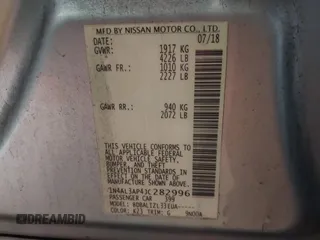 2018 Nissan Altima SR with VIN 1N4AL3AP4JC282996, listed as a IAAI auction lot 41722960 with 139,532 mi miles and . Bid and sale history available at carsss.com. Image 9.