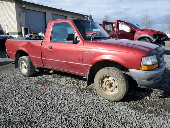 1998 Ford Ranger XL with VIN 1FTYR10C6WUD08008, listed as a Copart auction lot 50275495 with 236,922 mi miles and Salvage Title. Bid and sale history available at carsss.com. Image 4.