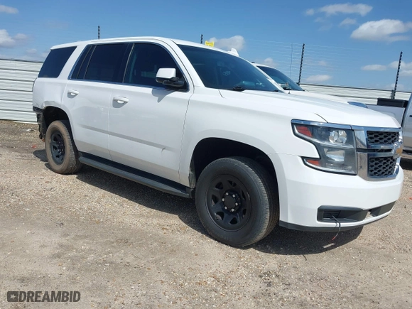 2017 Chevrolet Tahoe Commercial with VIN 1GNLCDEC0HR355599, listed as a IAAI auction lot 41270480 with 181,025 mi miles. Bid and sale history available at carsss.com. Image 1.