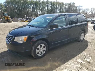 2010 Chrysler Town & Country LX with VIN 2A4RR4DE9AR203884, listed as a Copart auction lot 52450465 with 185,933 mi miles and Clean Title. Bid and sale history available at carsss.com. Image 1.