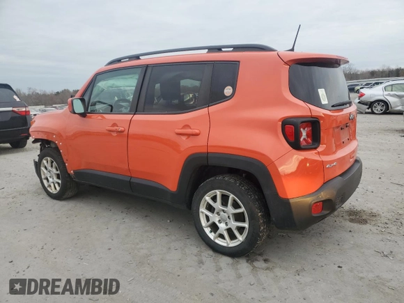 2020 Jeep Renegade Altitude z VIN ZACNJBBB8LPL68483, wystawiony jako Copart lot #82383744 z przebiegiem 111 581 mil mil oraz Szkoda całkowita • Salvage title. Historia ofert i sprzedaży dostępna na DreamBid. Obrazek 2.