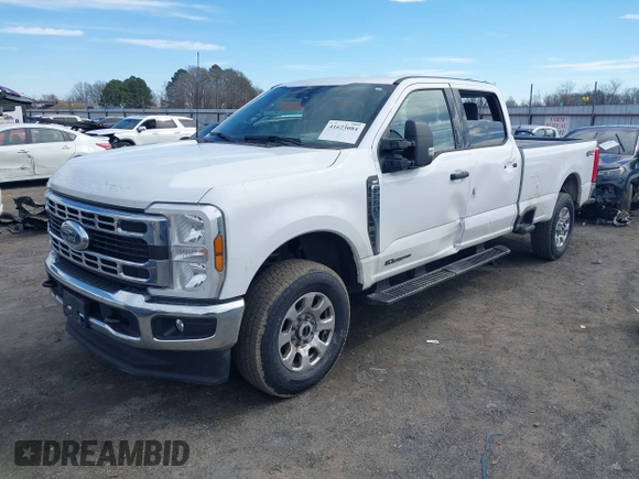 2024 Ford Super Duty F-250 SRW XL with VIN 1FT7W2BT8RED03723, listed as a IAAI auction lot 41623084 with 52,249 mi miles. Bid and sale history available at carsss.com. Image 19.