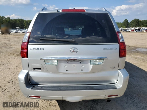 2008 Lexus GX 470 with VIN JTJBT20X580164328, listed as a Copart auction lot 71681444 with 167,766 mi miles and Salvage Title. Bid and sale history available at carsss.com. Image 6.