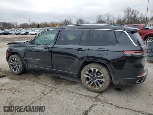 2022 Jeep Grand Cherokee Overland with VIN 1C4RJKDG1N8638676, listed as a Copart auction lot 82389224 with 22,451 mi miles and Salvage title. Bid and sale history available at DreamBid. Image 2.