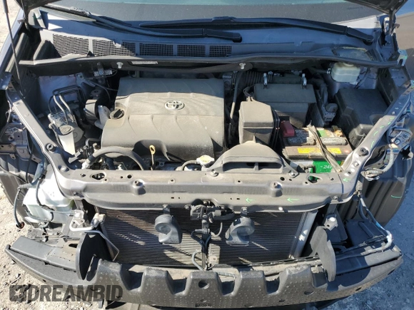 2016 Toyota Sienna XLE with VIN 5TDYK3DC6GS727718, listed as a Copart auction lot 54650605 with 90,380 mi miles and Salvage Title. Bid and sale history available at DreamBid. Image 12.