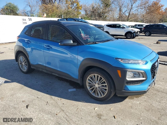 2020 Hyundai Kona SEL with VIN KM8K22AA9LU409810, listed as a Copart auction lot 79215804 with 52,109 mi miles and Salvage Title. Bid and sale history available at carsss.com. Image 4.