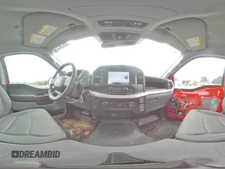 2023 Ford F-150 XL with VIN 1FTMF1C53PKF64009, listed as a Copart auction lot 58383215 with 8,655 mi miles and Salvage title. Bid and sale history available at DreamBid. Image 14.