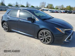 2020 Toyota Corolla Hatchback XSE with VIN JTNC4RBE2L3104485, listed as a Copart auction lot 50665565 with 33,351 mi miles and Salvage Title. Bid and sale history available at carsss.com. Image 4.