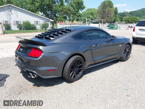 2020 Ford Mustang GT with VIN 1FA6P8CF3L5108405, listed as a IAAI auction lot 42578801 with 71,937 mi miles and . Bid and sale history available at DreamBid. Image 4.