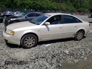 2002 Audi A6 3.0L with VIN WAULT54B72N046506, listed as a Copart auction lot 72584384 with 161,476 mi miles and Non Repairable. Bid and sale history available at carsss.com. Image 1.
