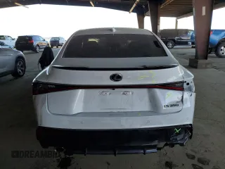 2023 Lexus IS with VIN JTHGZ1B22P5065405, listed as a Copart auction lot 46936285 with 31,971 mi miles and Salvage Title. Bid and sale history available at carsss.com. Image 6.