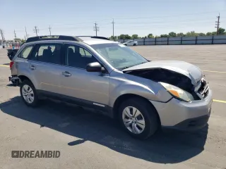 2011 Subaru Outback 2.5i with VIN 4S4BRBAC7B3407748, listed as a Copart auction lot 61662745 with 138,154 mi miles and Salvage title. Bid and sale history available at DreamBid. Image 4.