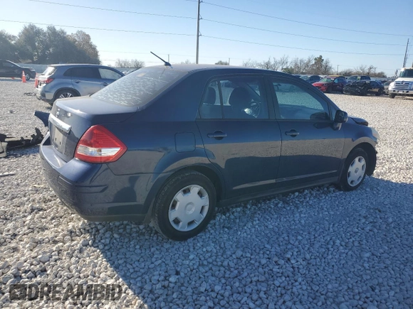 2009 Nissan Versa 1.8 S with VIN 3N1BC11EX9L392360, listed as a Copart auction lot 86980964 with 0 mi miles and Salvage Title. Bid and sale history available at carsss.com. Image 3.