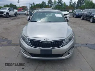 2015 Kia Optima EX with VIN 5XXGN4A70FG422277, listed as a IAAI auction lot 41932887 with 150,386 mi miles. Bid and sale history available at carsss.com. Image 6.