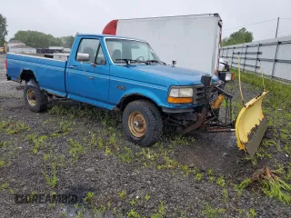 1996 Ford F-250 z VIN 2FTHF26H7TCA30362, wystawiony jako Copart lot #57525605 z przebiegiem Nie podano mil oraz Czysty tytuł • Clean title. Historia ofert i sprzedaży dostępna na DreamBid. Obrazek 4.