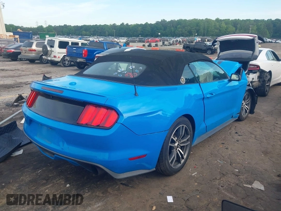 2017 Ford Mustang EcoBoost Premium with VIN 1FATP8UH9H5320476, listed as a IAAI auction lot 42224858 with 110,526 mi miles and . Bid and sale history available at DreamBid. Image 4.