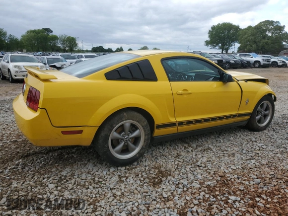 2006 Ford Mustang Standard with VIN 1ZVFT80N065127934, listed as a Copart auction lot 51987095 with Not Provided miles and Salvage Title. Bid and sale history available at carsss.com. Image 3.