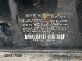 2013 Subaru Forester X Limited с VIN JF2SHAEC6DH430540, выставлен на аукционе Copart как лот 54252475 с пробегом 100 887 миль миль и Списание • Salvage title. История ставок и продаж доступна на DreamBid. Изображение 14.