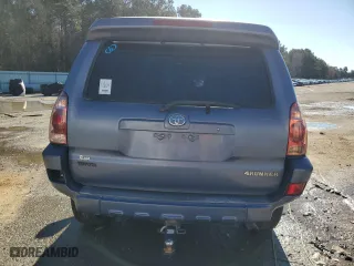 2005 Toyota 4Runner SR5 with VIN JTEZU14R450043799, listed as a Copart auction lot 84750924 with 163,732 mi miles and Salvage Title. Bid and sale history available at carsss.com. Image 6.