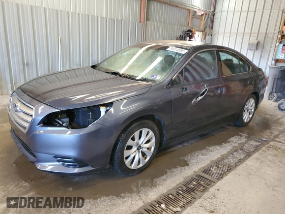 2017 Subaru Legacy Premium with VIN 4S3BNAC62H3021555, listed as a Copart auction lot 54013085 with 111,103 mi miles and Salvage title. Bid and sale history available at DreamBid. Image 1.