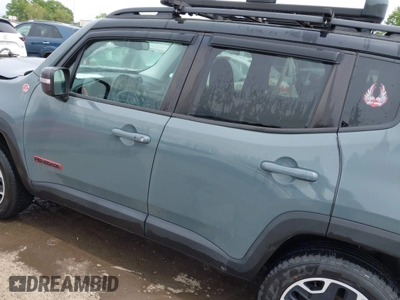 2016 Jeep Renegade Trailhawk with VIN ZACCJBCT3GPC87138, listed as a IAAI auction lot 42076346 with 102,156 mi miles and . Bid and sale history available at carsss.com. Image 14.