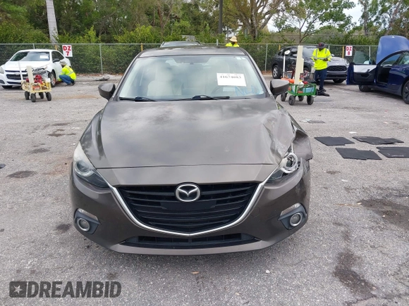 2015 Mazda 3 S Grand Touring with VIN JM1BM1M35F1264244, listed as a IAAI auction lot 41674683 with 119,684 mi miles and . Bid and sale history available at DreamBid. Image 12.