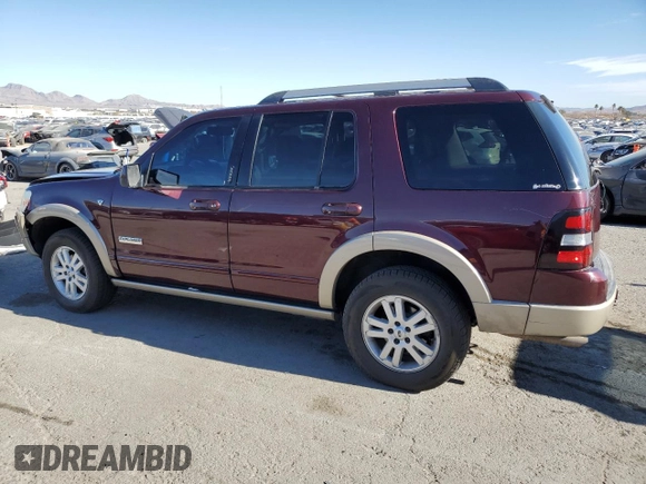2007 Ford Explorer Eddie Bauer with VIN 1FMEU74897UB74117, listed as a Copart auction lot 86763624 with 199,833 mi miles and Salvage title. Bid and sale history available at DreamBid. Image 2.