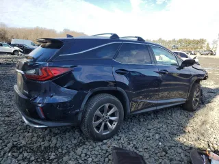 2019 Lexus RX with VIN JTJDZKCA9K2016466, listed as a Copart auction lot 86510614 with 52,064 mi miles and Salvage Title. Bid and sale history available at carsss.com. Image 3.