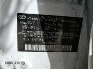 2018 Hyundai Elantra SEL with VIN 5NPD84LF5JH235791, listed as a Copart auction lot 53178745 with 163,942 mi miles and Salvage Title. Bid and sale history available at DreamBid. Image 14.