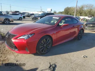 2023 Lexus RC with VIN JTHGA5BC3P5012476, listed as a Copart auction lot 74697224 with 7,522 mi miles and Salvage Title. Bid and sale history available at carsss.com. Image 1.